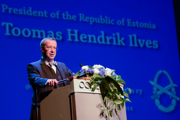 President Ilves Helsinki May 2014