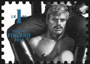 New Finnish LGBT stamps featuring gay bondage released in time for Christmas.