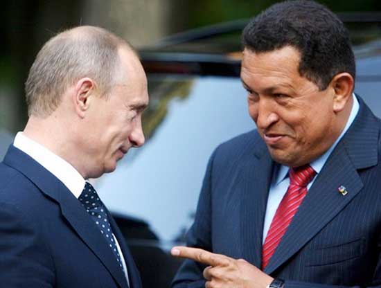 Hugo Chavez's Venezuela was among the most corrupt states in the world and had a horrendous human rights record - with widespread attacks on journalists and political activists. Putin and Chavez enjoyed warm relations. In 2012, Putin reportedly gave Chavez a puppy as a gift. Putin had told a journalist at the time: "I like kitties and puppies and little animals."