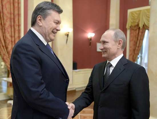 Ousted former Ukrainian President, Viktor Yanukovich, was evacuated from Ukraine during the Maidan Demonstrations with the help of his old friend Vladimir Putin